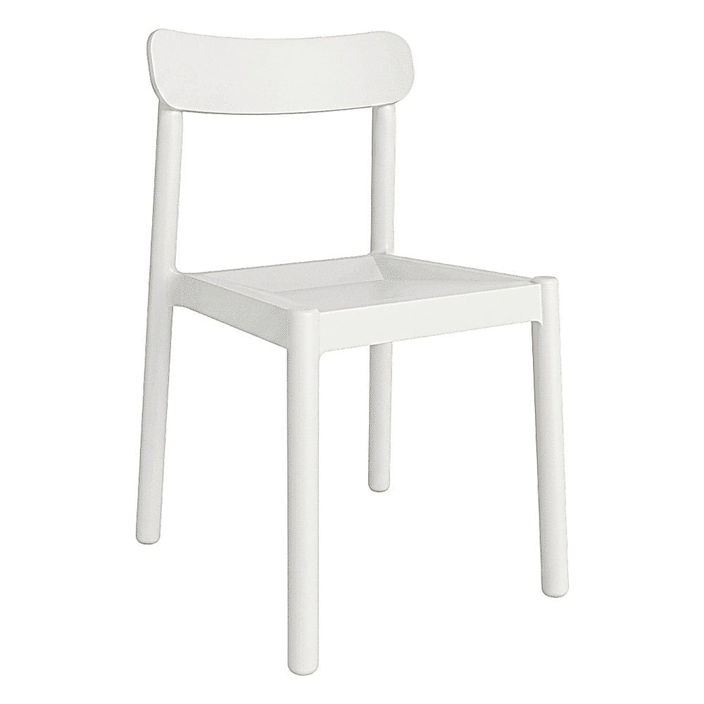 Silla para Cafetería y Comedor Protección UV - RESOL ELBA - Varios Colores - Apilable - 04454 - Resol - NOGAL BEAT - Silla Comercial Exterior