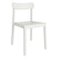 Silla para Cafetería y Comedor Protección UV - RESOL ELBA - Varios Colores - Apilable - 04454 - Resol - NOGAL BEAT - Silla Comercial Exterior