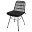 Silla para Jardín y Terraza - KINGSTRONG GUYANA SILL0905188 - Varios Colores - Asiento y Respaldo en Rattan Sintético - SILL0905188 - Mundo In - NOGAL BEAT - Silla de Terraza