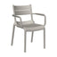 Silla de terraza Offiho Naples OHV-7220A con brazos en polipropileno de una sola pieza, varios colores.