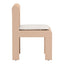 Silla para Jardín y Terraza - ZUO ISLAND - Blanco - Asiento y Respaldo Tapizados con Tela para Exterior - 704043 - Zuo - NOGAL BEAT - Silla de Terraza