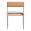 Silla para Jardín y Terraza - ZUO ISLAND - Blanco - Asiento y Respaldo Tapizados con Tela para Exterior - 704043 - Zuo - NOGAL BEAT - Silla de Terraza