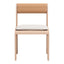 Silla para Jardín y Terraza - ZUO ISLAND - Blanco - Asiento y Respaldo Tapizados con Tela para Exterior - 704043 - Zuo - NOGAL BEAT - Silla de Terraza