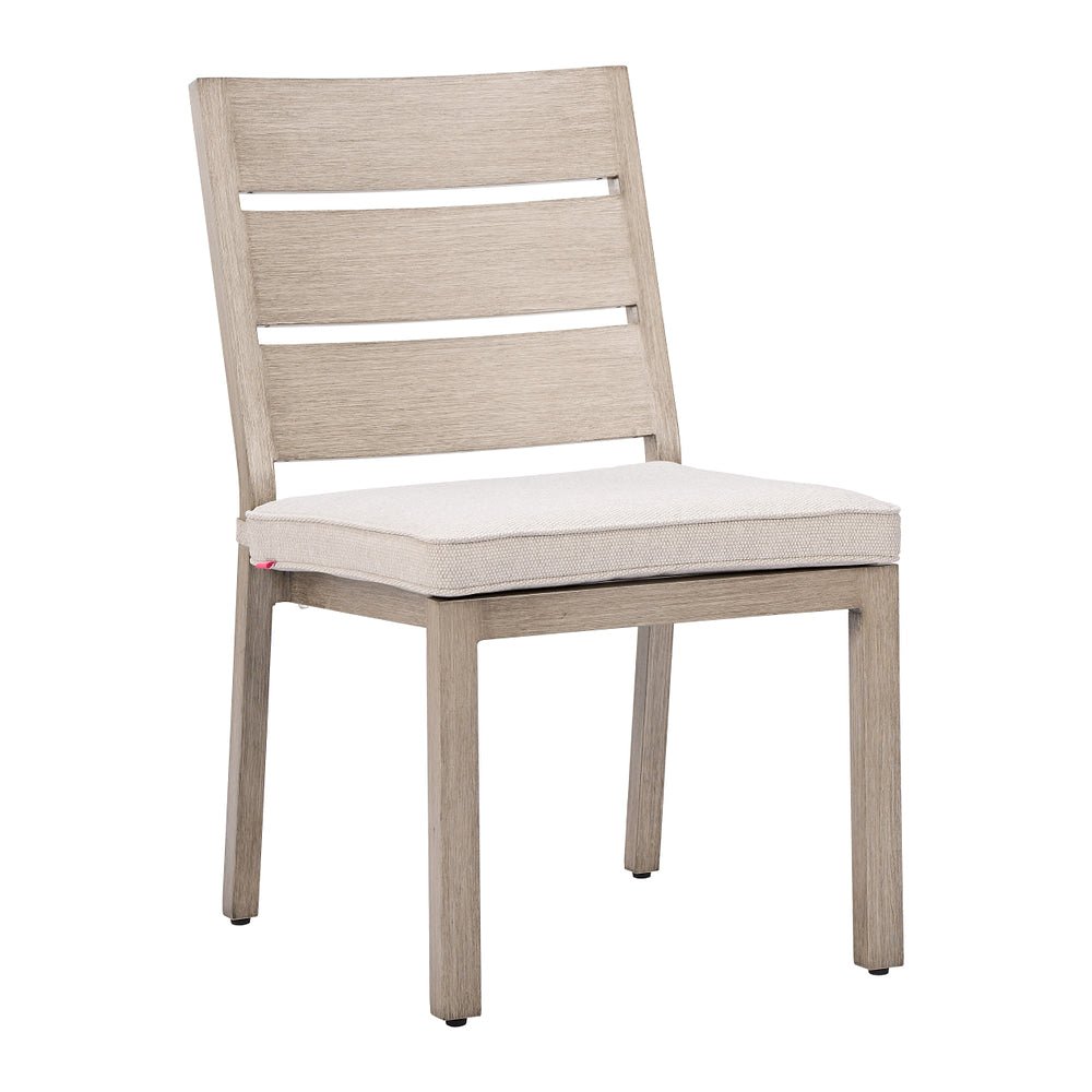 Silla para Jardín y Terraza - ZUO REEFLINE - Gris - Asiento y Respaldo Tapizados con Tela para Exterior - 704270 - Zuo - NOGAL BEAT - Silla de Terraza