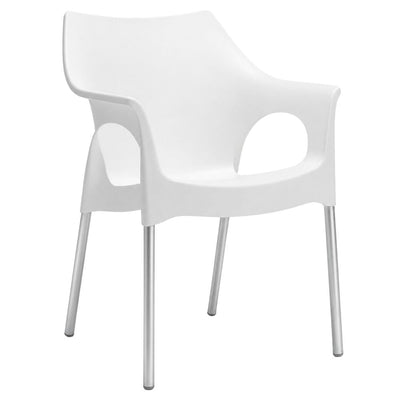 Silla para Negocios - LABENZE OLA 155-07010 - Varios Colores - Estructura Aluminio y sin Brazos - 155-07010 - Labenze - NOGAL BEAT - Silla Comercial Interior