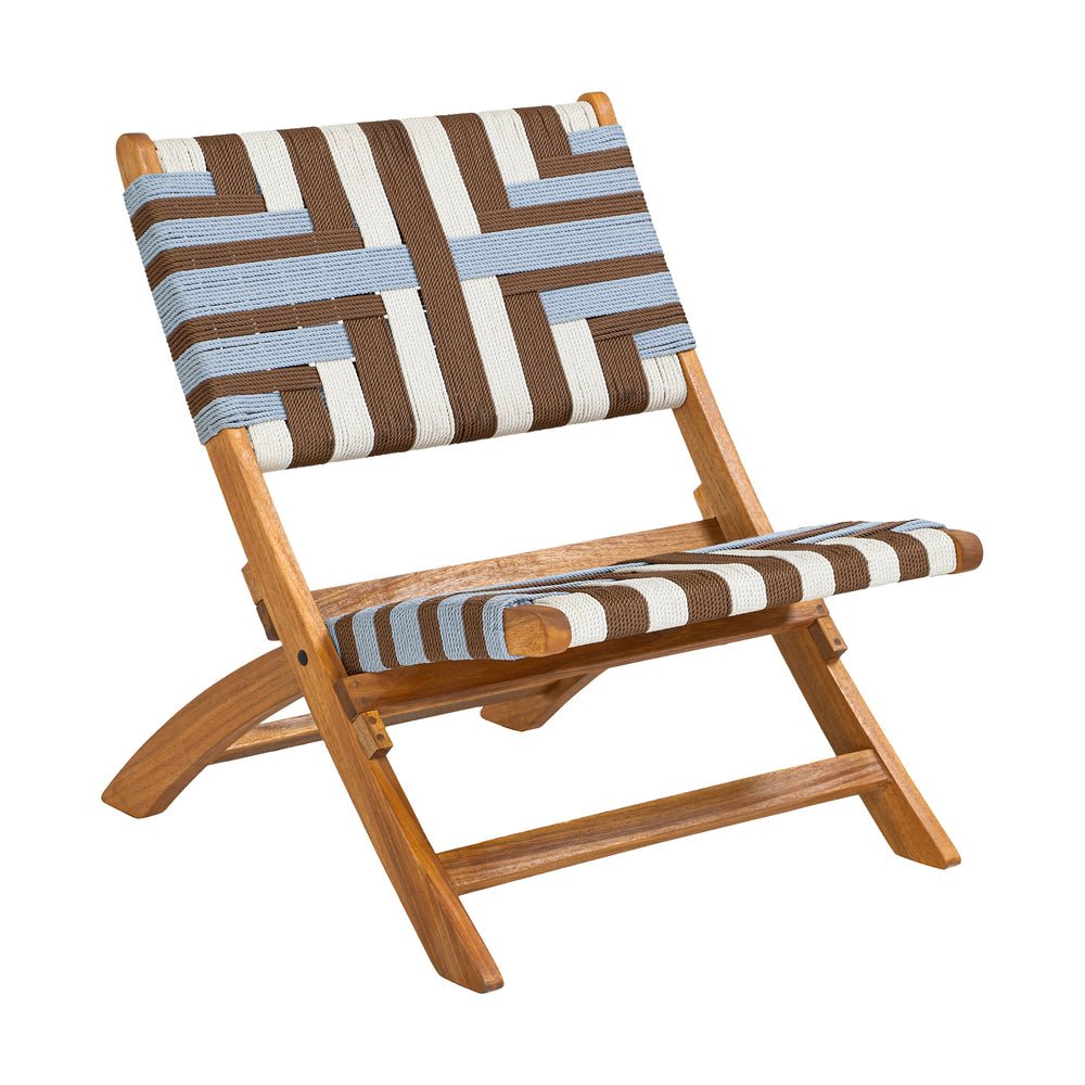 Silla para Restaurante y Jardín - ZUO SUNSHINE LOUNGE - Multicolor - Asiento y Respaldo en Ratán Sintético Tejido - 704153 - Zuo - NOGAL BEAT - Silla de Terraza