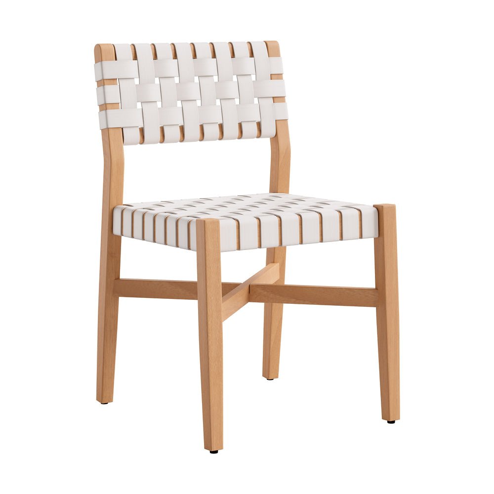 Silla para Terraza y Alberca - ZUO MIZUYA - Varios Colores - Asiento y Respaldo en Ratán Sintético Tejido - 704231 - Zuo - NOGAL BEAT - Silla de Terraza