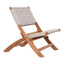 Silla para Terraza y Alberca - ZUO TIDE LOUNGE - Multicolor - Asiento y Respaldo en Ratán Sintético Tejido - 704031 - Zuo - NOGAL BEAT - Silla de Terraza