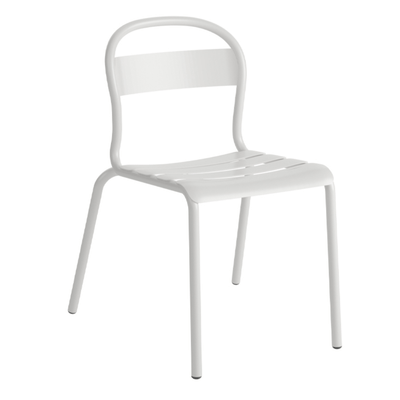 Silla sin brazos Colos Stecca 1 de aluminio tubular para terraza, varios colores