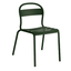 Silla sin brazos Colos Stecca 1 de aluminio tubular para terraza, varios colores