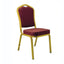 SILLA RESOL AMADEUS | Silla Apilable para Comedor | Aluminio Lacado | Espuma Inyectada Tapizada | Interior - 66111 - Resol - NOGAL BEAT - silla
