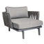 SILLA RESOL ANTHEA EASY CHAIR | Asiento para Sala de Estar | Estructura de Aluminio Lacado | Cojines y Tapizados Idóneos para Exterior | Interior + Exterior - 70247 - Resol - NOGAL BEAT - Sillon