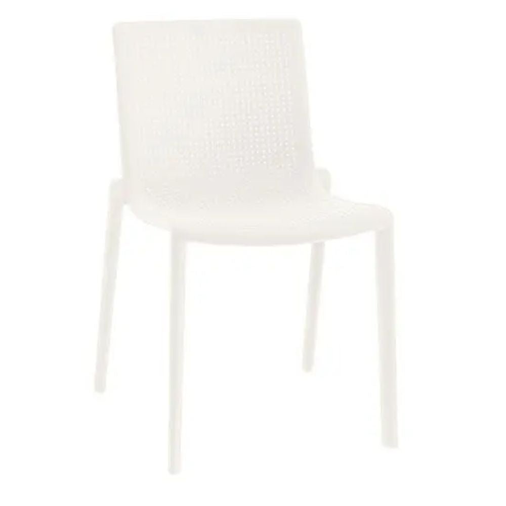 SILLA RESOL BEETAK | Silla Ocasional | Fibra Vidrio | Polipropileno | Apilable | Protección UV | Interior + Exterior - 01531 - Resol - NOGAL BEAT - Sillas