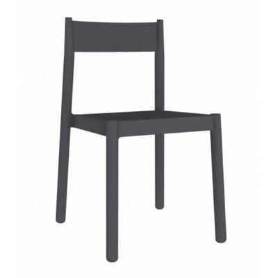 SILLA RESOL DANNA | Silla Ocasional para Cafetería Jardín | Inyectado PP | Protección UV | Interior + Exterior - 04477 - Resol - NOGAL BEAT - silla