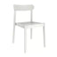 SILLA RESOL ELBA | Silla Ocasional para Cafetería Jardín | Inyectado PP | Protección UV | Interior + Exterior - 04454 - Resol - NOGAL BEAT - silla