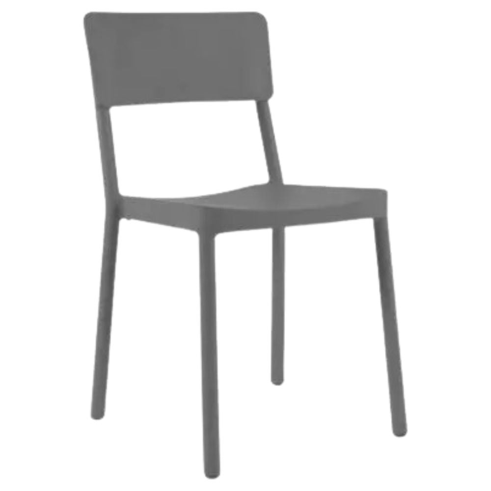 SILLA RESOL LISBOA | Silla Ocasional | Fibra Vidrio | Polipropileno | Apilable | Protección UV | Interior + Exterior - 00960 - Resol - NOGAL BEAT - Sillas