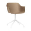 SILLA RESOL SHAPE ARAÑA GIRATORIA | Silla Ocasional | Silla Ocasional Decorativa | Polipropileno | Fibra Vidrio | Patas Aluminio Giratorio | Interior - 05214 - Resol - NOGAL BEAT - Sillas