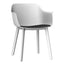 SILLA RESOL SHAPE CLICK UPHOLSTERED SEAT PAD | Silla Ocasional | Silla Ocasional Decorativa | Polipropileno | Fibra Vidrio | 4 Patas | Tapizado | Interior - 85764 - Resol - NOGAL BEAT - Sillas