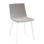 SILLA RESOL SKIN CLICK FULLY UPHOLSTERED | Silla Ocasional para Comedor | Inyectado en Polipropileno | Tapizado | Interior - 85930 + CSE02 - Resol - NOGAL BEAT - silla