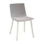 SILLA RESOL SKIN CLICK FULLY UPHOLSTERED | Silla Ocasional para Comedor | Inyectado en Polipropileno | Tapizado | Interior - 85933 + CSE02 - Resol - NOGAL BEAT - silla