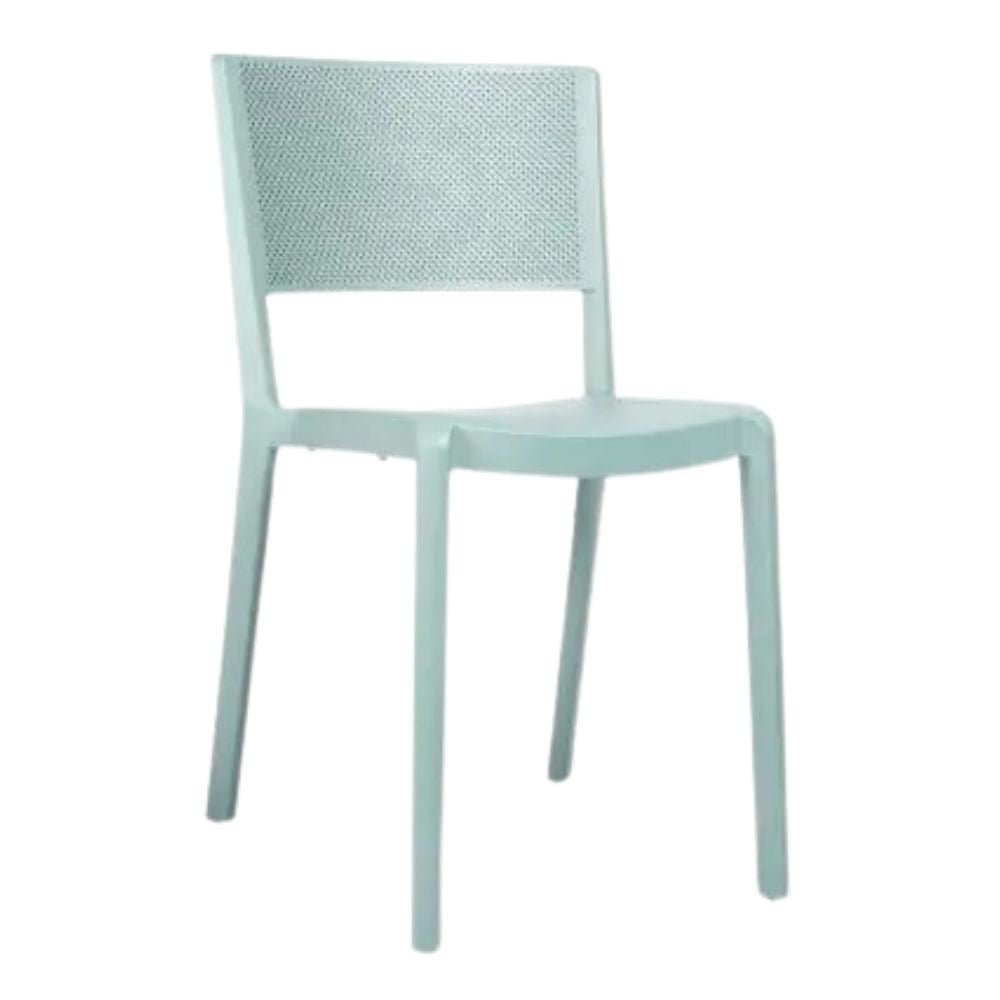 SILLA RESOL SPOT GREEN EDITION | Silla Ocasional | Fibra Vidrio | Reciclado | Apilable | Protección UV | Interior + Exterior - 05503 - Resol - NOGAL BEAT - Sillas