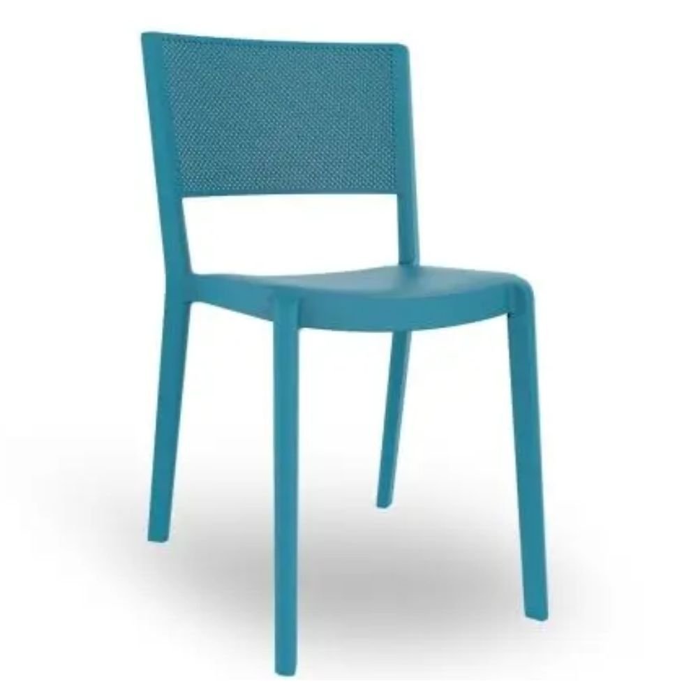 SILLA RESOL SPOT | Silla Ocasional | Fibra Vidrio | Polipropileno | Apilable | Protección UV | Interior + Exterior - 04600 - Resol - NOGAL BEAT STORE - Sillas