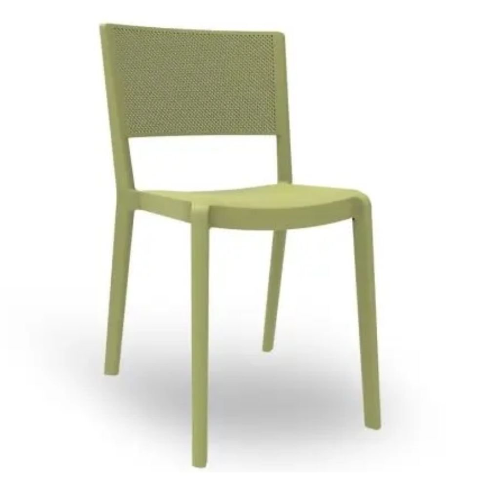 SILLA RESOL SPOT | Silla Ocasional | Fibra Vidrio | Polipropileno | Apilable | Protección UV | Interior + Exterior - 01650 - Resol - NOGAL BEAT STORE - Sillas
