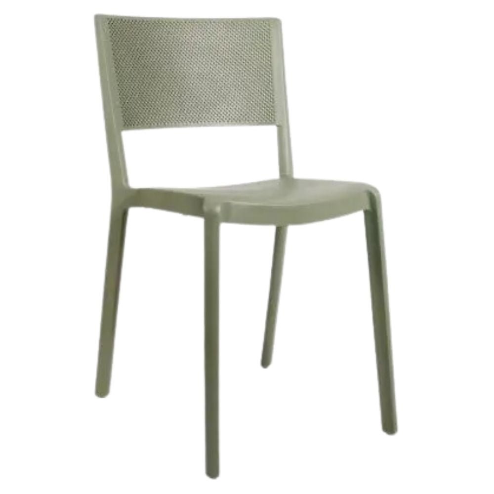 SILLA RESOL SPOT | Silla Ocasional | Fibra Vidrio | Polipropileno | Apilable | Protección UV | Interior + Exterior - 04599 - Resol - NOGAL BEAT STORE - Sillas