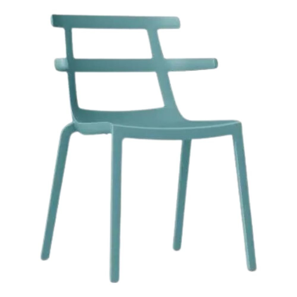 SILLA RESOL TOKYO | Silla Ocasional | Polipropileno | Fibra de Vidrio | Asistida Gas | Brazos | Interior + Exterior - 01625 - Resol - NOGAL BEAT - Sillas