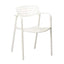 SILLA RESOL TOLEDO AIRE | Silla Ocasional | Fibra Vidrio | Polipropileno | Apilable |Brazos | Interior + Exterior - 03853 - Resol - NOGAL BEAT - Sillas