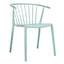 SILLA RESOL WOODY GREEN EDITION | Silla Ocasional | Fibra Vidrio | Polipropileno | Reciclada | Apilable | Protección UV | Interior + Exterior - 05515 - Resol - NOGAL BEAT - Sillas