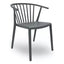 SILLA RESOL WOODY | Silla Ocasional | Fibra Vidrio | Polipropileno | Apilable | Protección UV | Interior + Exterior - 04151 - Resol - NOGAL BEAT - Sillas