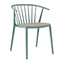 SILLA RESOL WOODY UPHOLSTERED SEAT PAD | Silla Ocasional | No Apilable | Espuma Secado Rápido | Interior + Exterior - 86554 - Resol - NOGAL BEAT - Sillas