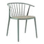 SILLA RESOL WOODY UPHOLSTERED SEAT PAD | Silla Ocasional | No Apilable | Espuma Secado Rápido | Interior + Exterior - 86553 - Resol - NOGAL BEAT - Sillas