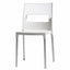 Silla Respaldo Transparente - LABENZE DIVA 155-07110 - Varios Colores - Reforzado con Fibra de Vidrio y Patas de Aluminio Cuadrado - 155-07110 - Labenze - NOGAL BEAT - Silla Comercial Interior