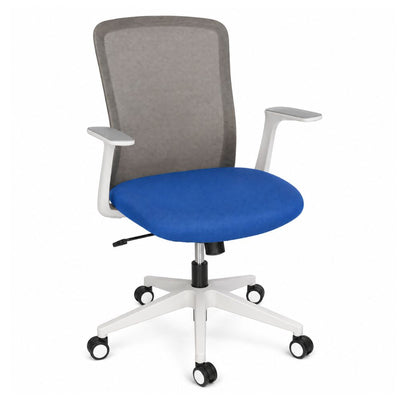 Silla Semi Ejecutiva de Oficina Operativa - GEBESA KIBO - Gris - Respaldo en Malla y Asiento Acolchado - GDOH84MOG - GEBESA - NOGAL BEAT - Silla Ejecutiva