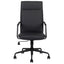 Silla directiva Techno Bond de respaldo bajo reclinable tapizada en Technoleather con base de 5 puntas