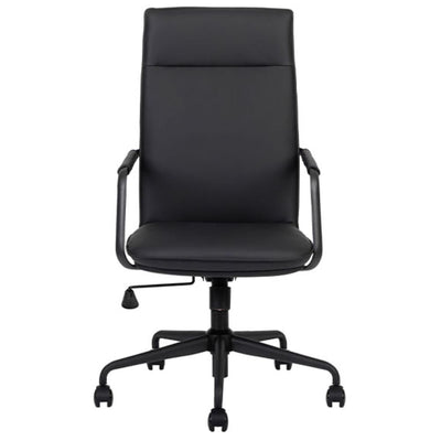 SILLA TECHNO BOND RESPALDO BAJO | Silla Operativa de Respaldo Bajo | Base Metal Estrella | Rodajas | Descansabrazos | Reclinable | Technoleather | Interior - Bond Respaldo Bajo - Techno - NOGAL BEAT - Silla de oficina