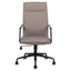 Silla directiva Techno Bond de respaldo bajo reclinable tapizada en Technoleather con base de 5 puntas