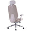 SILLA TECHNO CLASS RESPALDO ALTO | Silla Ejecutiva para Oficina | Varios Colores | Tapizado en Vinil | Base Nylon 5 puntas | con Rodajas | Interior - Class Respaldo Alto Beige - Techno - NOGAL BEAT - SIlla