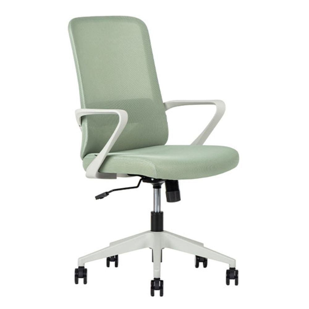 SILLA TECHNO FLY | Silla Operativa Oficina | Base Estrella con Rodajas | Varios Colores | Malla Sensemesh | Interior - FLY Verde - Techno - NOGAL BEAT -