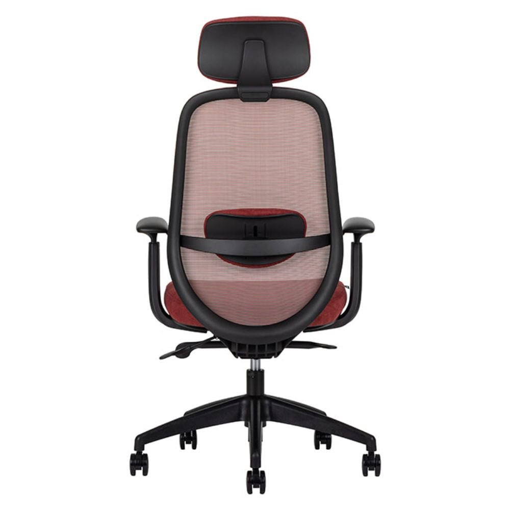 SILLA TECHNO SPIRIT BLACK RESPALDO ALTO| Silla Ejecutiva Empresa Compañía | Base Estrella con Rodajas | Varios Colores | Sensemesh | Interior - SPIRIT BLACK RESPALDO ALTO Addison Storm - Techno - NOGAL BEAT - Sillas para oficina