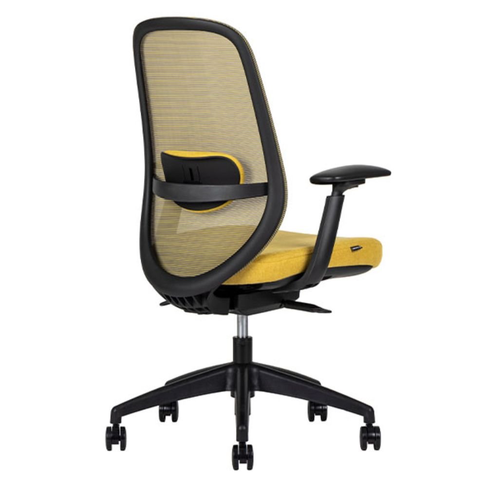 SILLA TECHNO SPIRIT BLACK RESPALDO BAJO| Silla Ejecutiva Empresa Compañía | Base Estrella con Rodajas | Varios Colores | Sensemesh | Interior - SPIRIT BLACK RESPALDO BAJO Addison Storm - Techno - NOGAL BEAT - Silla para oficina