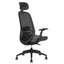 Silla ejecutiva TECHNO SPIRIT EXPRESS respaldo alto negra con soporte lumbar ajustable y base de nylon.