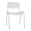 Silla de visita OFFIHO Milk OHV-66 apilable con asiento y respaldo de polipropileno y base de 4 puntas