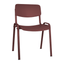 Silla de visita OFFIHO Milk OHV-66 apilable con asiento y respaldo de polipropileno y base de 4 puntas