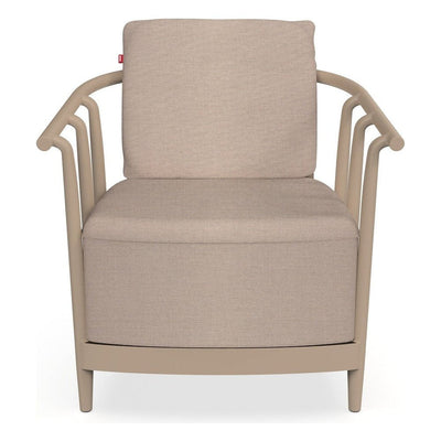Sillón Comercial para Terraza con Cojín Protección UV - RESOL RAFF - Varios Colores - Fibra de Vidrio - 07047 - Resol - NOGAL BEAT - Sillón Ocasional