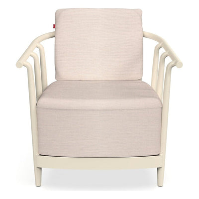 Sillón Comercial para Terraza con Cojín Protección UV - RESOL RAFF - Varios Colores - Fibra de Vidrio - 07048 - Resol - NOGAL BEAT - Sillón Ocasional