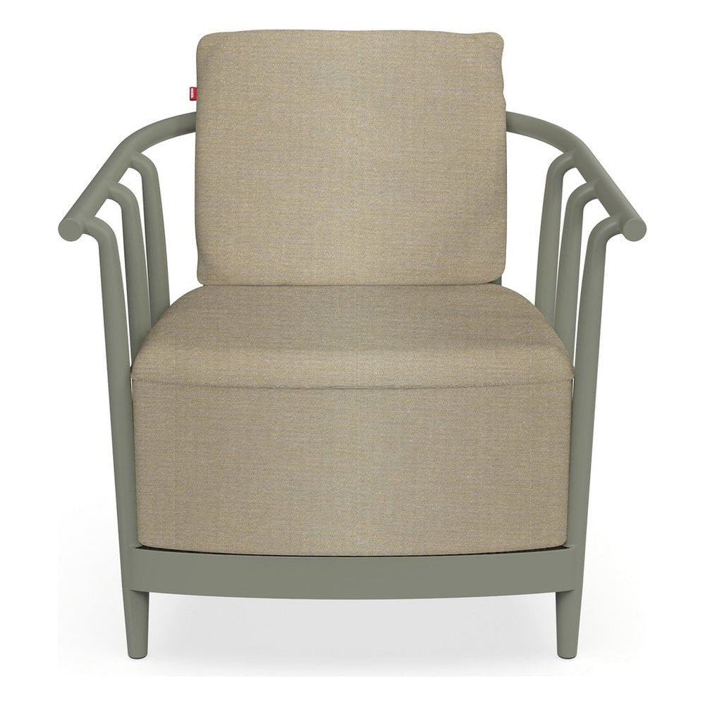Sillón Comercial para Terraza con Cojín Protección UV - RESOL RAFF - Varios Colores - Fibra de Vidrio - 07049 - Resol - NOGAL BEAT - Sillón Ocasional