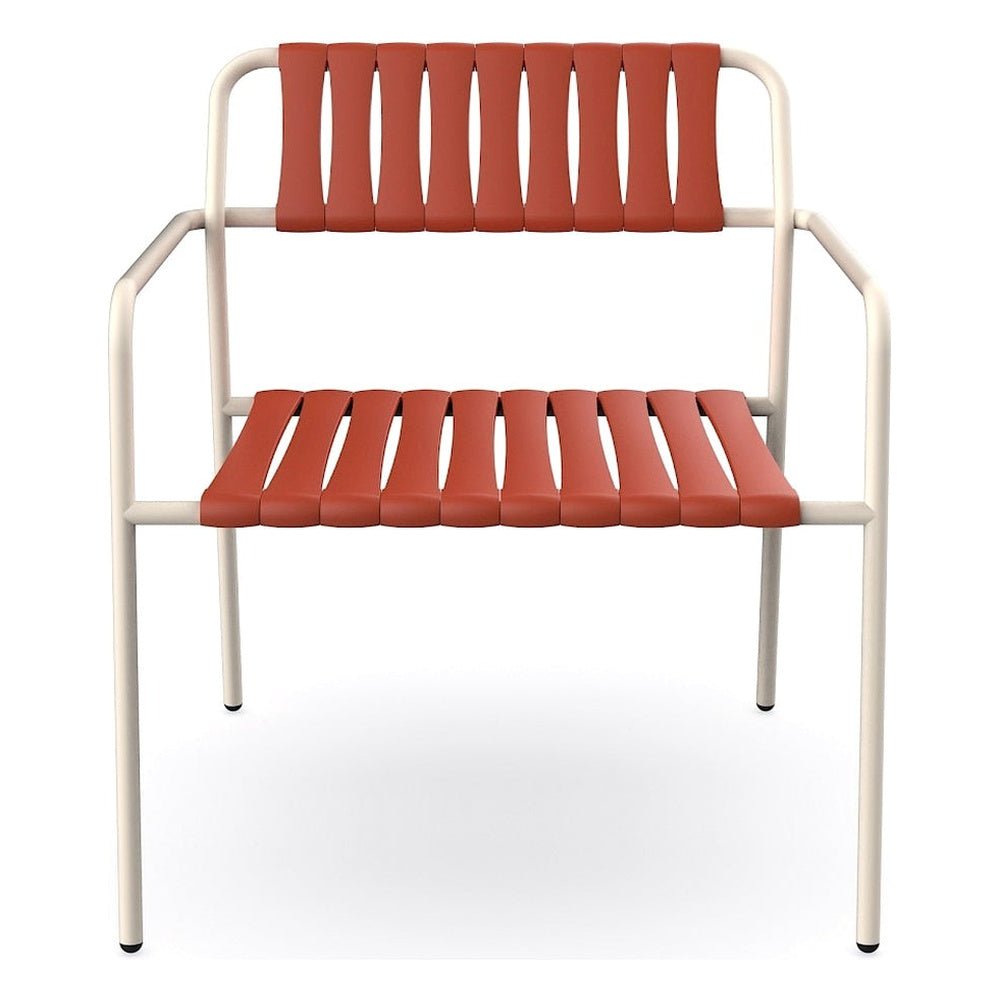 Sillón Comercial para Terraza Protección UV - RESOL GELATO - Varios Colores - Estructura de Acero, Polipropileno Reciclado y Fibra de Vidrio - 06953 - Resol - NOGAL BEAT - Sillón Ocasional